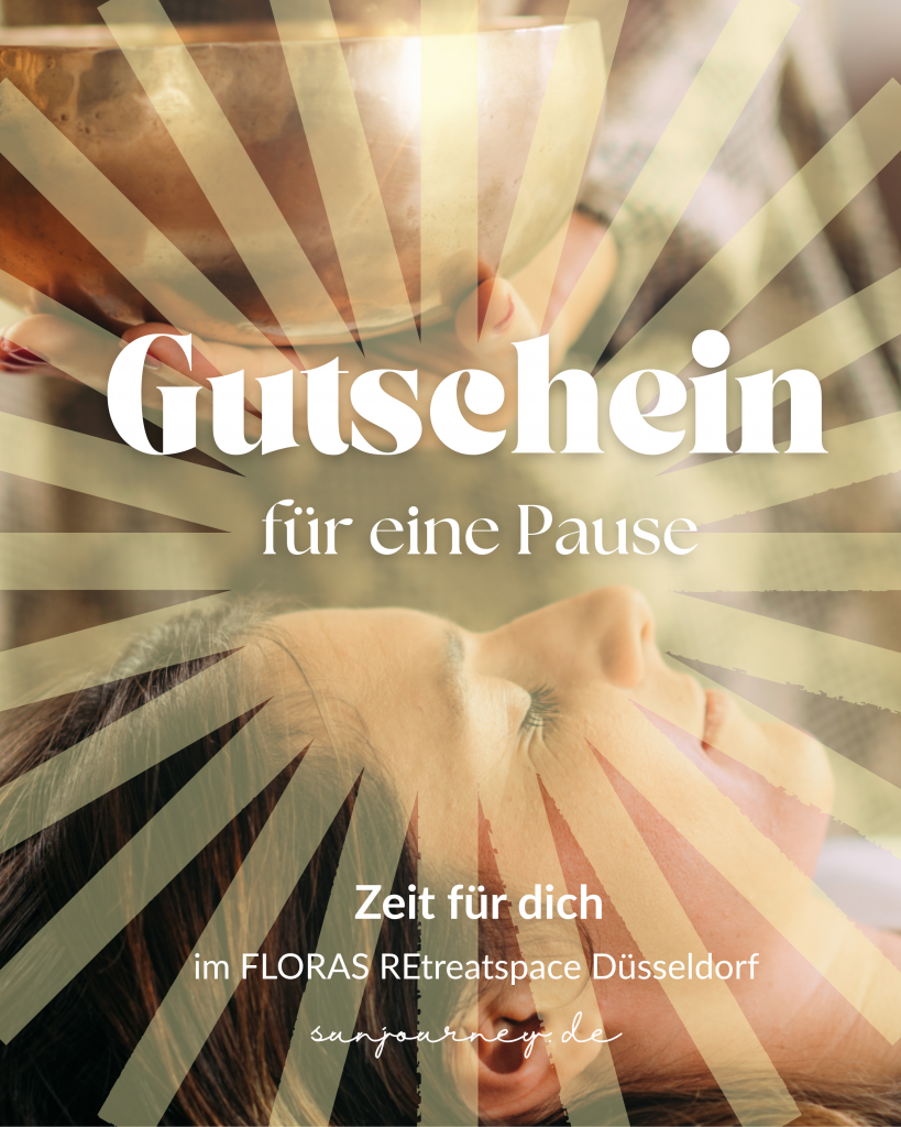 Zeit für dich - Gutschein für eine Pause Sunjourney Mentoring