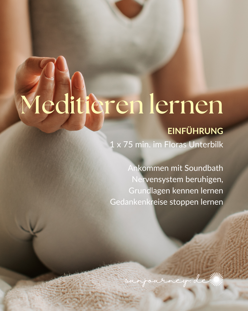 Meditieren lernen Sun Journey Mentoring